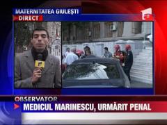 Medicul Marinescu, urmarit penal
