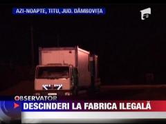 Descinderi la o fabrica ilegala de tigari