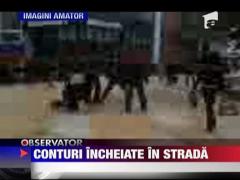 Conturi incheiate in strada