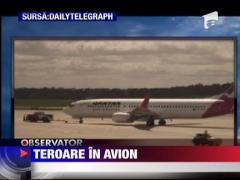 Teroare in avion