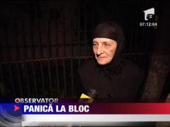 Panica la bloc
