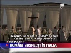 Romani suspecti in Italia