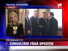 Consultari fara opozitie