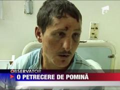 Batut crunt pentru o datorie la bar