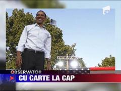 Barack Obama, presedinte cu carte la cap