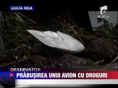Un avion plin cu droguri s-a prabusit in Costa Rica