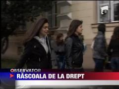 UPDATE / Revolta la Facultatea de Drept