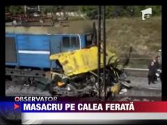 Masacru pe calea ferata