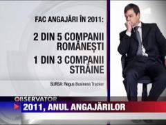 2011, anul angajarilor