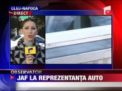 Jaf la reprezentanta auto