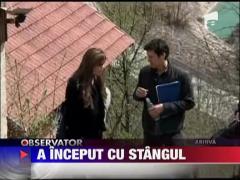 Angelinei Jolie  a inceput cu stangul