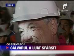 Chile: Toti cei 33 de mineri au fost salvati