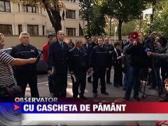 Au dat cu cascheta de pamant