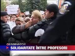 Solidaritate intre profesori