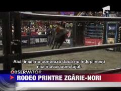 Rodeo printre zgarie-nori