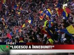 Gigi Becali: "Lucescu a innebunit!"