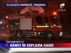Adolescenti raniti grav in explozia casei