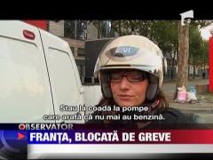 Franta, blocata de greve