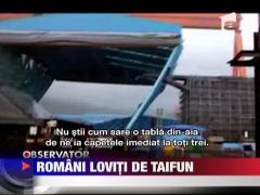 Romani loviti de taifun