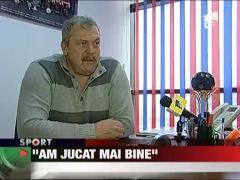 Duckadam: "Am jucat bine! Nu e un complex"