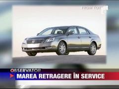 Toyota retrage in service peste 1.5 milioane de masini