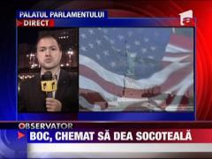 Boc, chemat sa dea socoteala