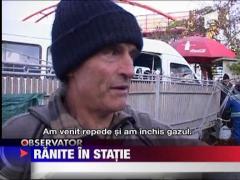 Doua femei, ranite in statie