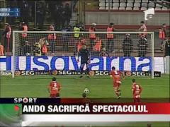 Andone sacrifica spectacolul