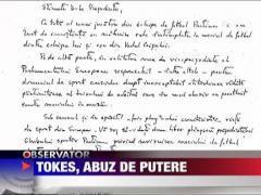 Laszlo Tokes, abuz de putere