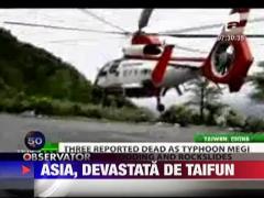 Asia, devastata de taifun