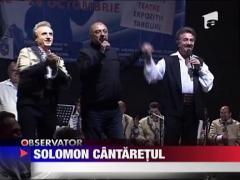 Antonie Solomon cantaretul
