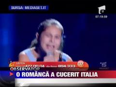 O romanca a cucerit Italia