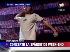 Concerte la sfarsit de weekend