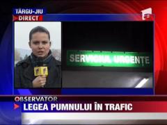 Legea pumnului in trafic! Batut pe DN 58
