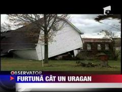Furtuna cat un uragan in SUA