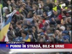 Pumni in strada, bile-n urna