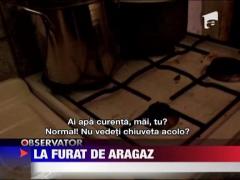 La furat de aragaz