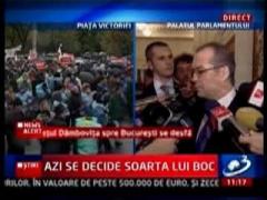 Emil Boc: "Nu pot sa condamn oamenii care protesteaza. Guvernul a facut ce trebuie pentru a limita efectele crizei"