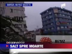 Socant!!! Sinucidere in direct