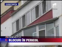 Blocuri in pericol de prabusire in Constanta