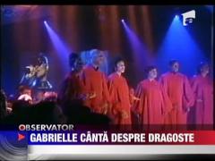 Gabrielle concerteaza in Bucuresti