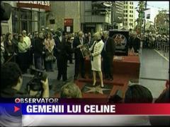 Nelson si Eddy, numele gemenilor lui Celine Dion