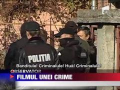 Filmul unei crime! Reconstituire in Fagaras
