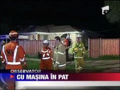 Cu masina in pat