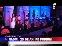 Naomi, 25 de ani pe podium