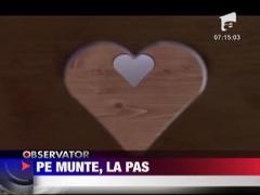 Pe munte, la pas