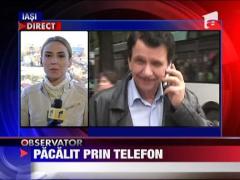 Pacalit prin telefon! 27000 de ron paguba