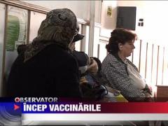 Incep vaccinarile antigripale