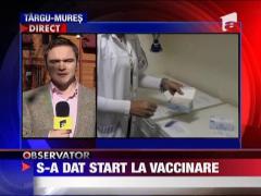 S-a dat startul la vaccinare