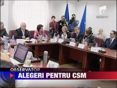 Alegeri pentru CSM